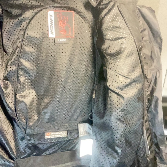 SHIFT Padded Motorcycle Riding Jacket - Picture 4 of 9